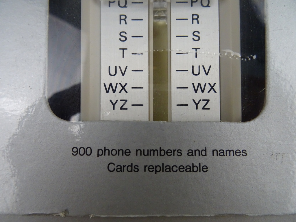 Vintage Carl Telephone List Finder - Afbeelding 9