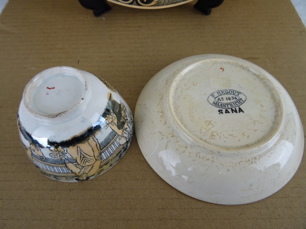 Antiek servies Petrus Regout Sana - Afbeelding 5