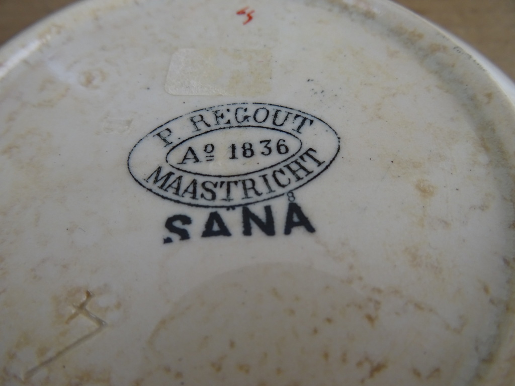 Antiek servies Petrus Regout Sana - Afbeelding 6