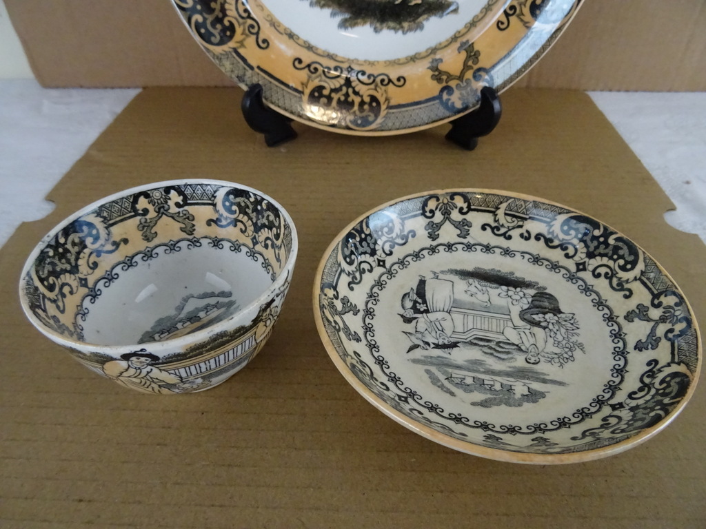 Antiek servies Petrus Regout Sana - Afbeelding 8