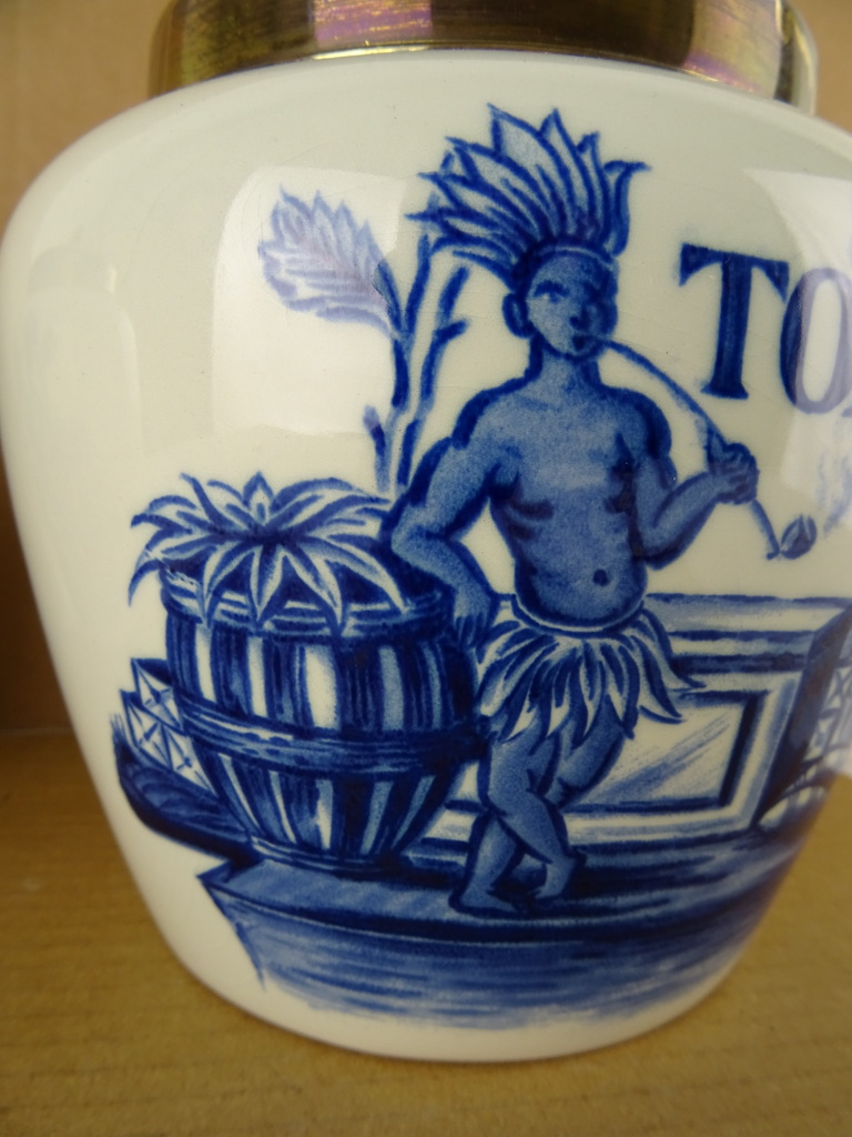 Stel Delfts blauwe tabakspotten - Afbeelding 10