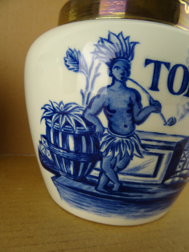 Stel Delfts blauwe tabakspotten - Afbeelding 11