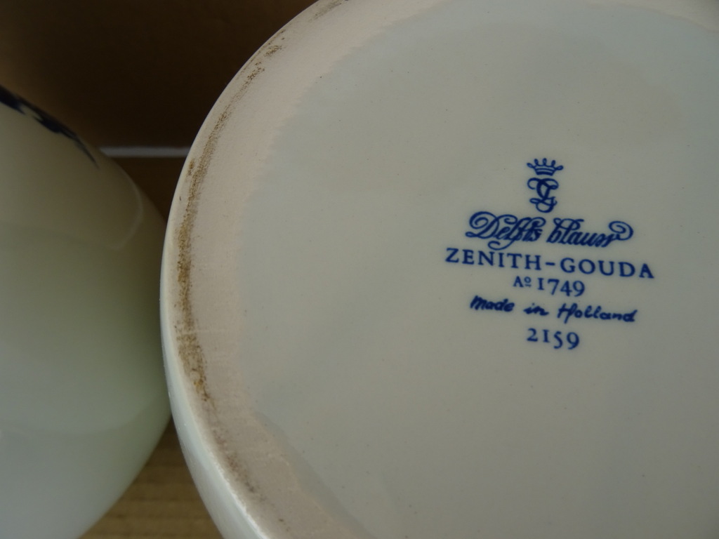 Stel Delfts blauwe tabakspotten - Afbeelding 22