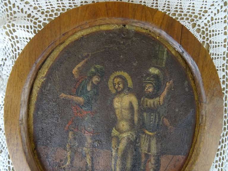 17e-eeuwse schildering Geseling van Jezus