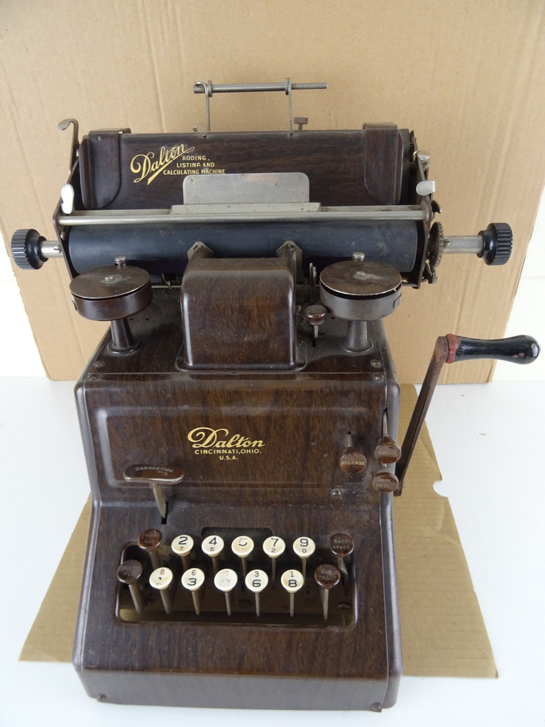 Antieke Dalton adding-calculating machine