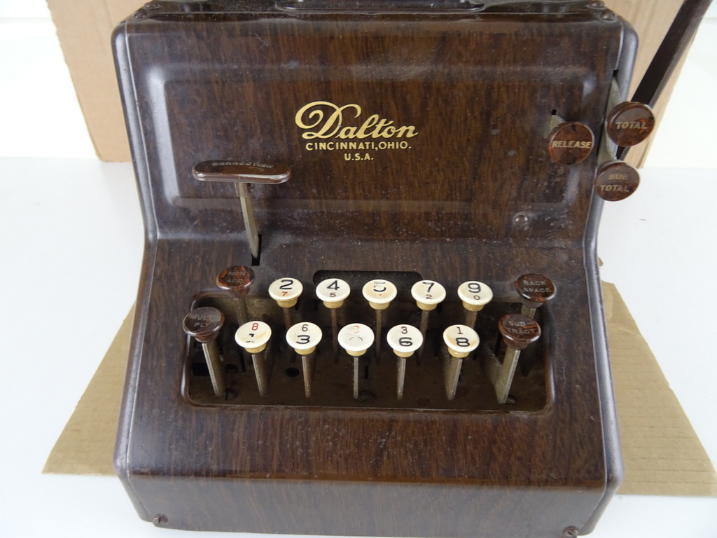 Antieke Dalton adding-calculating machine - Afbeelding 6