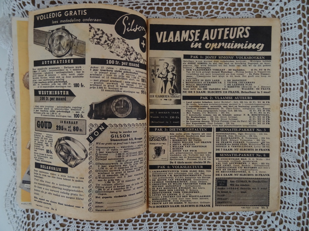 Antiek maandblad Publipost en boekje Liebig - Afbeelding 12