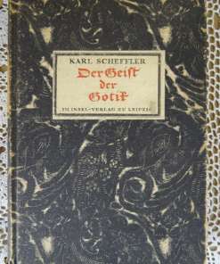 Karl Scheffler Der geist der Gotik