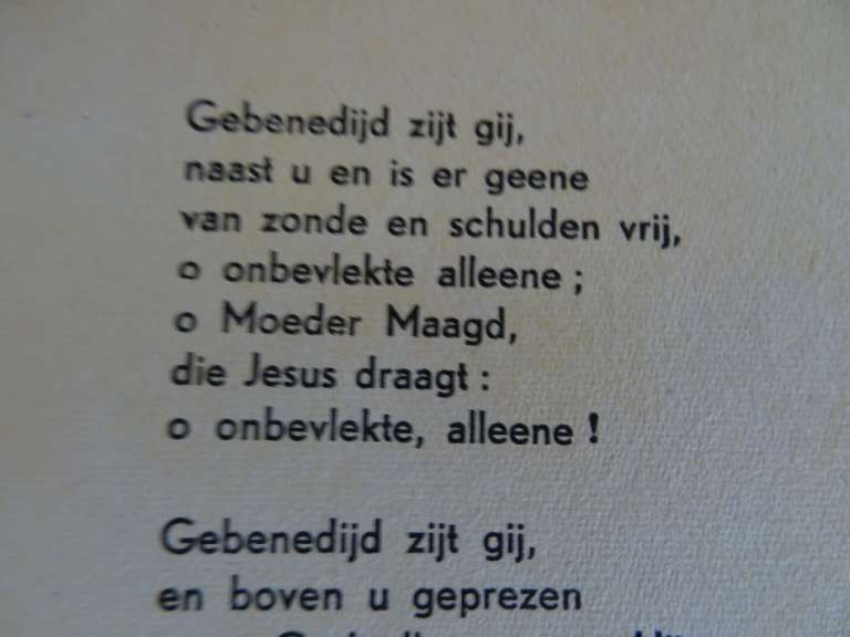 Maria in de Nederlandsche poëzie