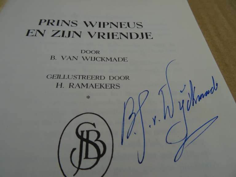 Collectie gesigneerde Wipneus en Pim boeken