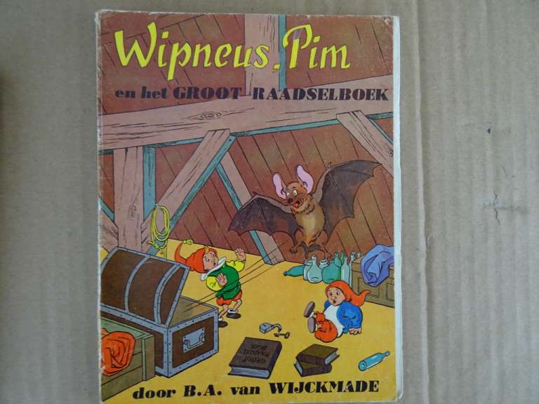 Collectie gesigneerde Wipneus en Pim boeken