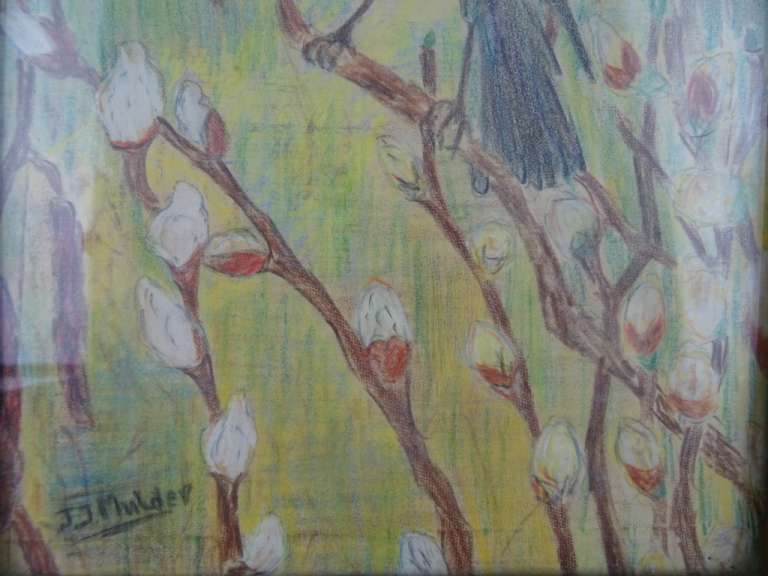 Antieke tekening J.J. Mulder