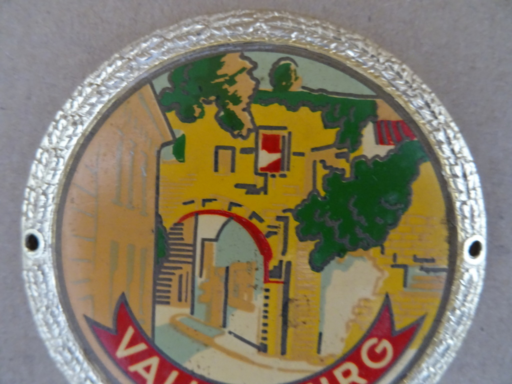 Antiek bordje Valkenburg - Afbeelding 2