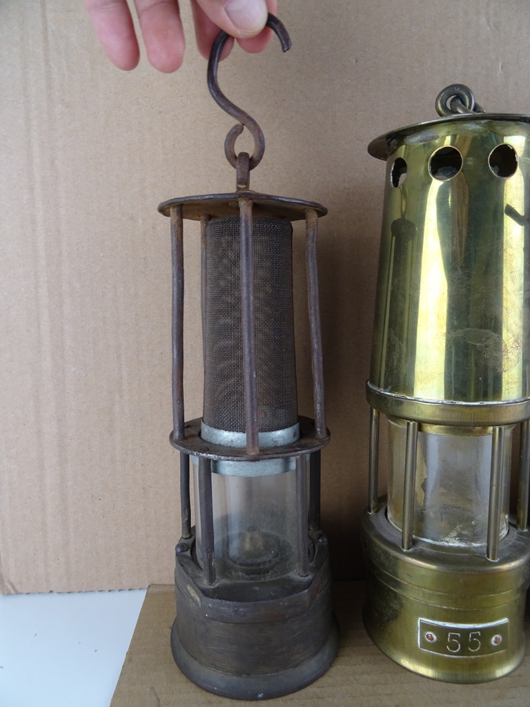 Collectie antieke mijnlampen - Afbeelding 2