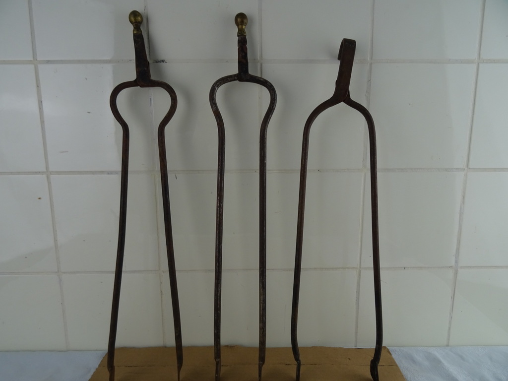 Antieke haardtang collectie - Afbeelding 13