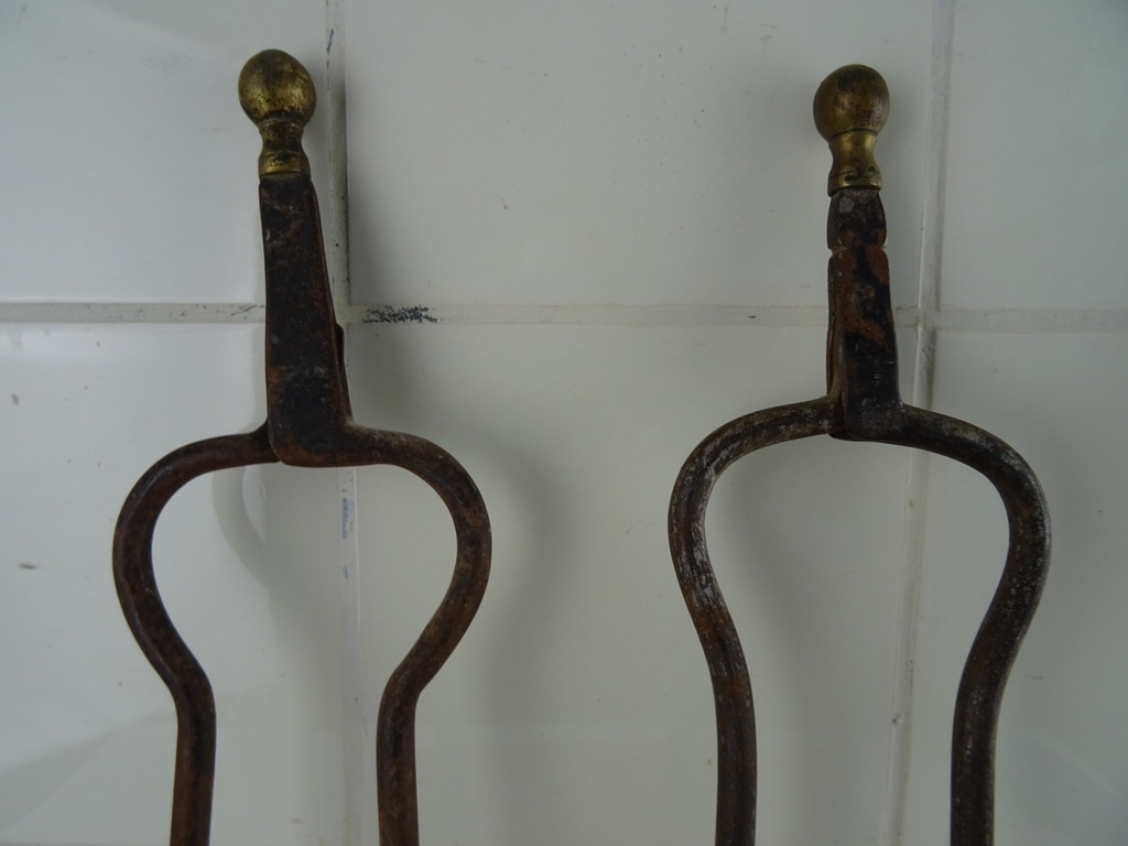 Antieke haardtang collectie - Afbeelding 14