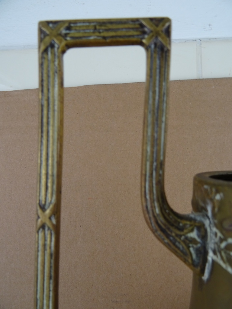 Antieke koperen kelk van 53 cm - Afbeelding 3