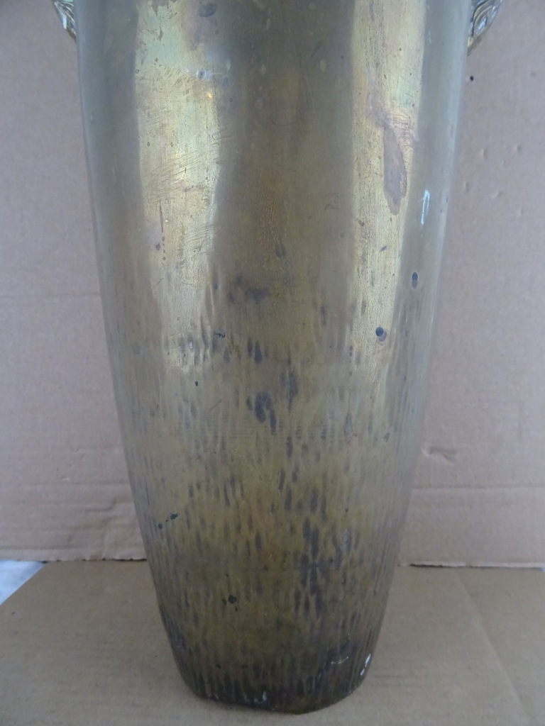 Antieke koperen kelk van 53 cm - Afbeelding 6