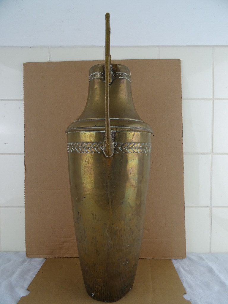 Antieke koperen kelk van 53 cm - Afbeelding 9