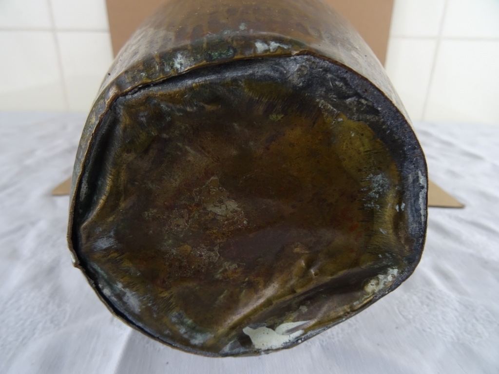 Antieke koperen kelk van 53 cm - Afbeelding 22