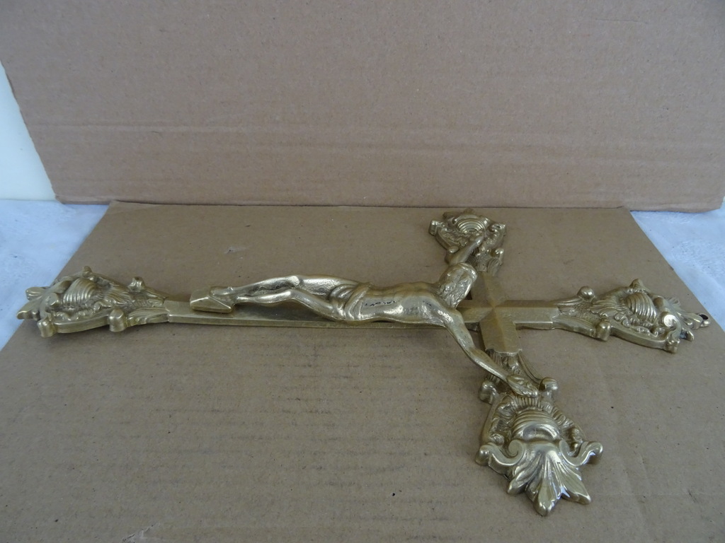 Antiek bronzen kruisbeeld - Afbeelding 10