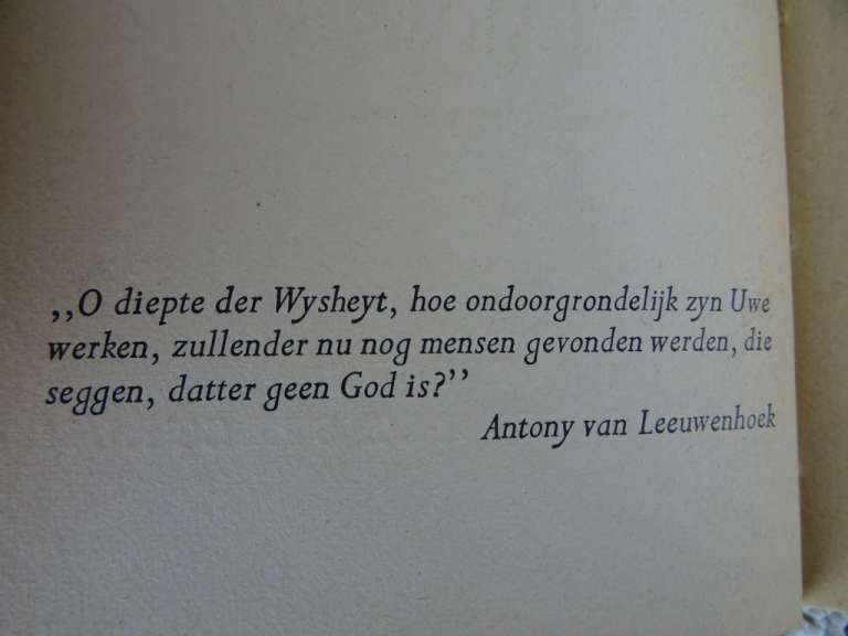 Uit het leven van Antony van Leeuwenhoek