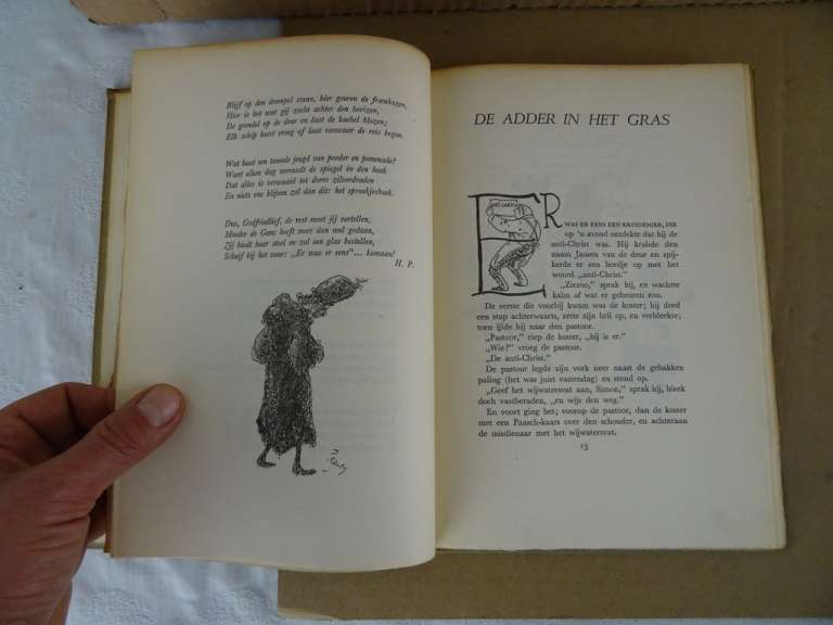 Antiek boek Sprookjes van Godfried Boomans