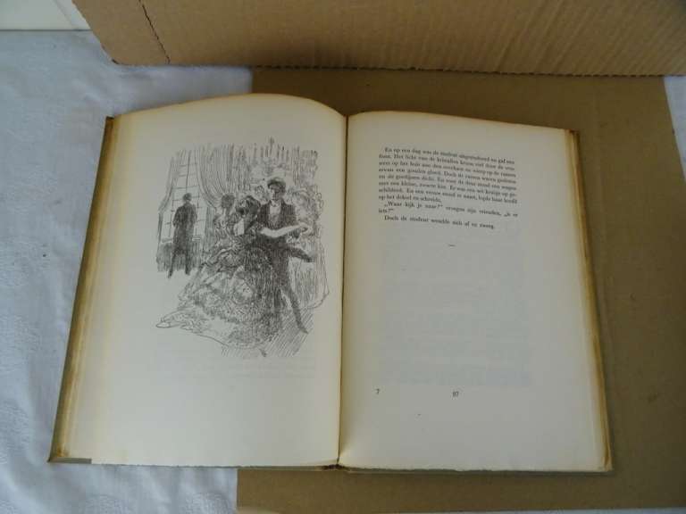 Antiek boek Sprookjes van Godfried Boomans
