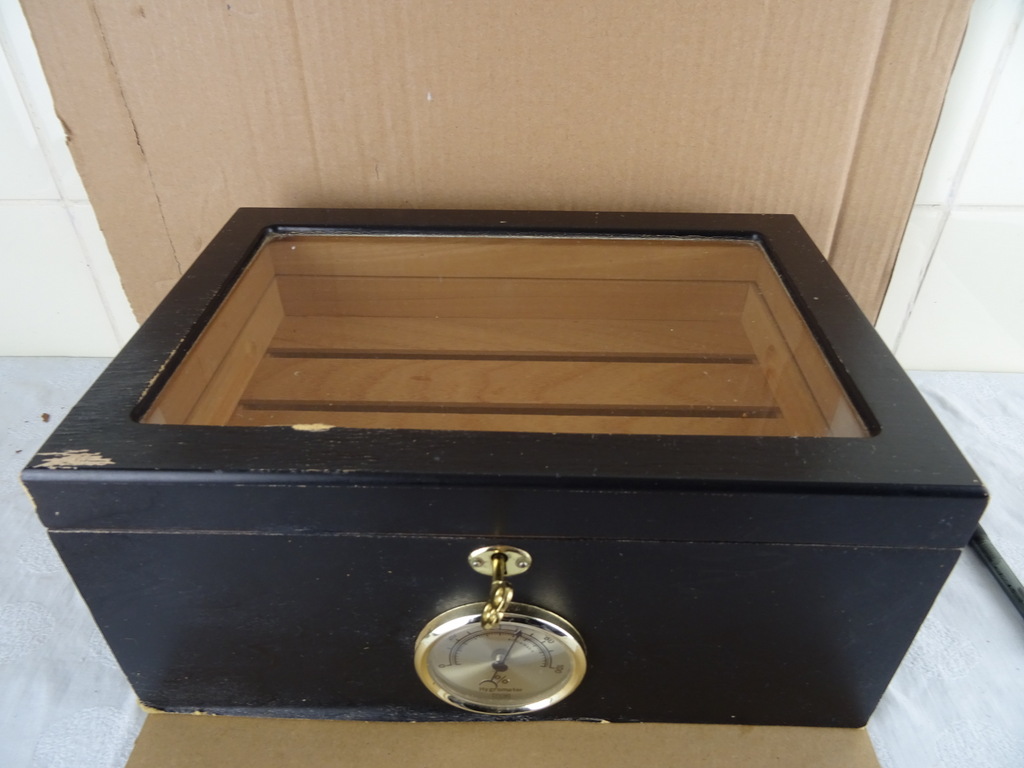Houten humidor TCM