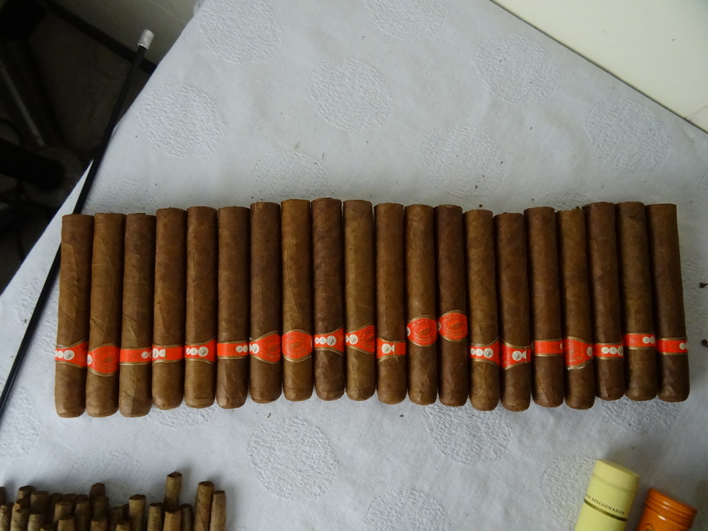 Houten humidor TCM met sigaren - Afbeelding 13