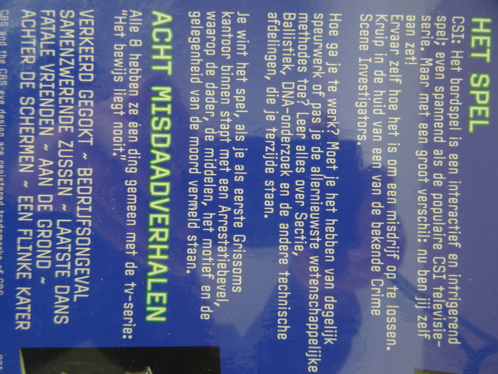 CSI het bordspel - Afbeelding 11