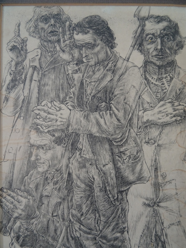 Drieluik litho's Jan Toorop - Afbeelding 11