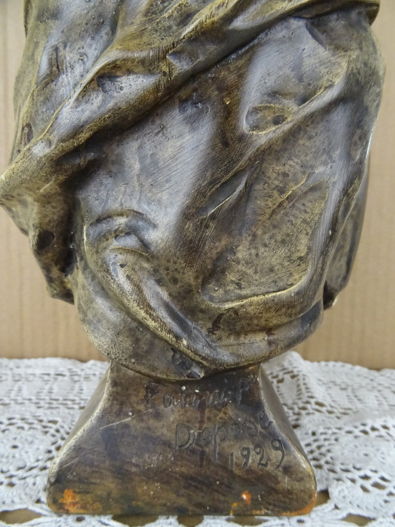 Antiek Mariabeeld uit 1929 - Afbeelding 15