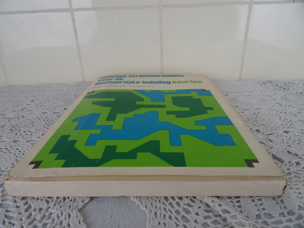 Vintage kaarten bestuurlijke indeling uit 1974 - Afbeelding 11