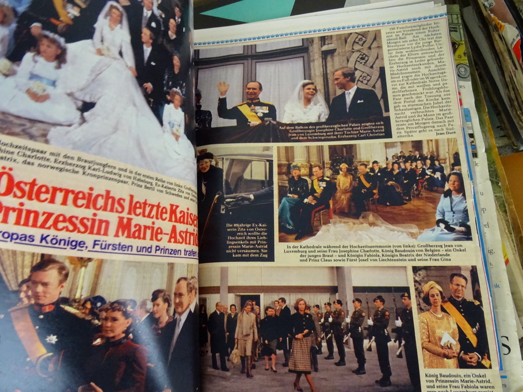 Collectie krantenknipsels over vorstenhuizen - Afbeelding 8