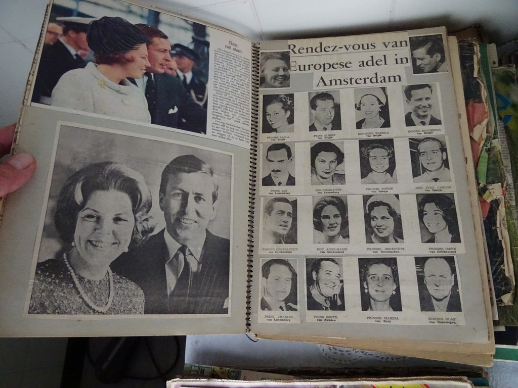Collectie krantenknipsels over vorstenhuizen - Afbeelding 16