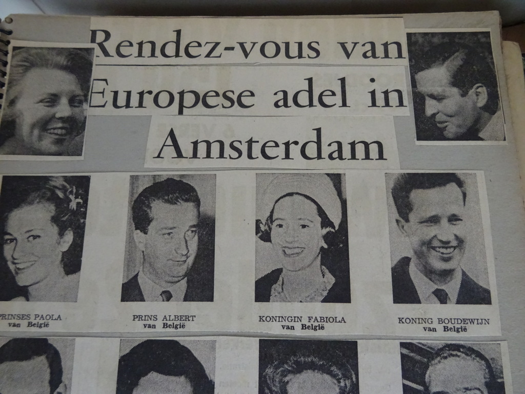 Collectie krantenknipsels over vorstenhuizen - Afbeelding 17