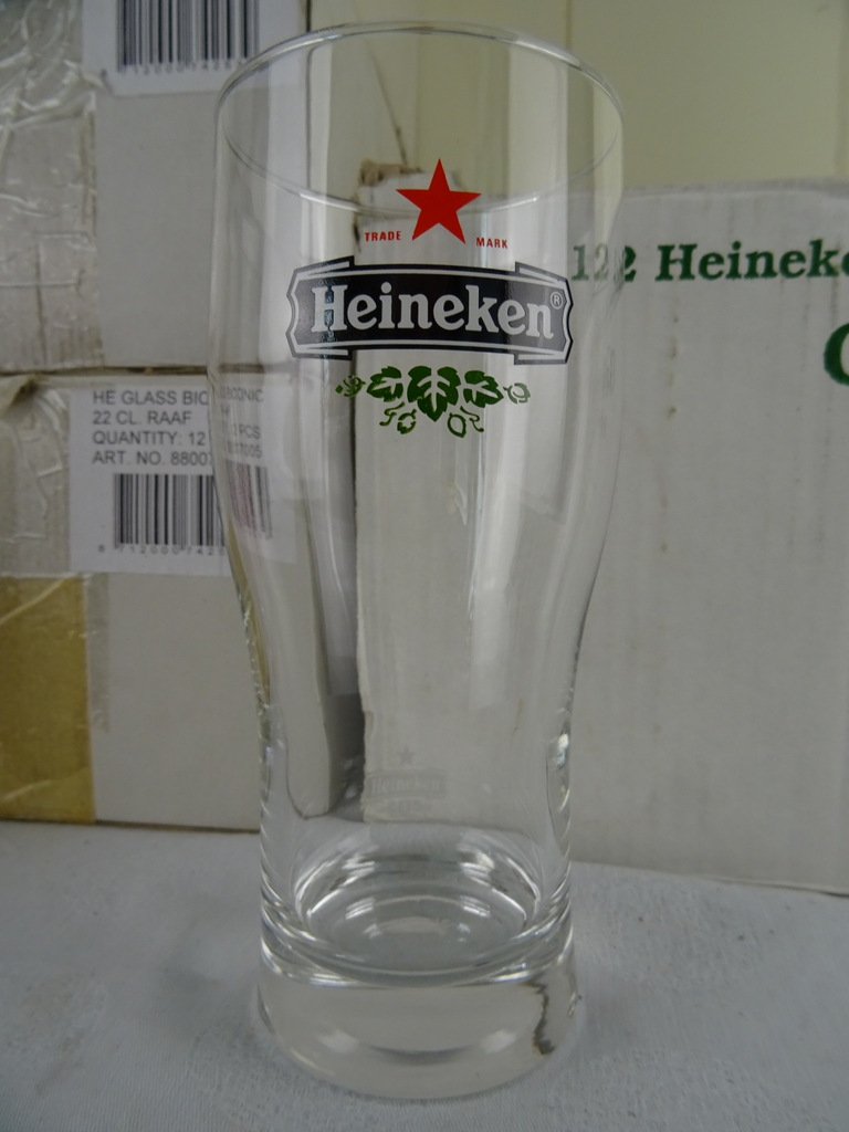 Collectie nieuwe Heineken bierglazen - en