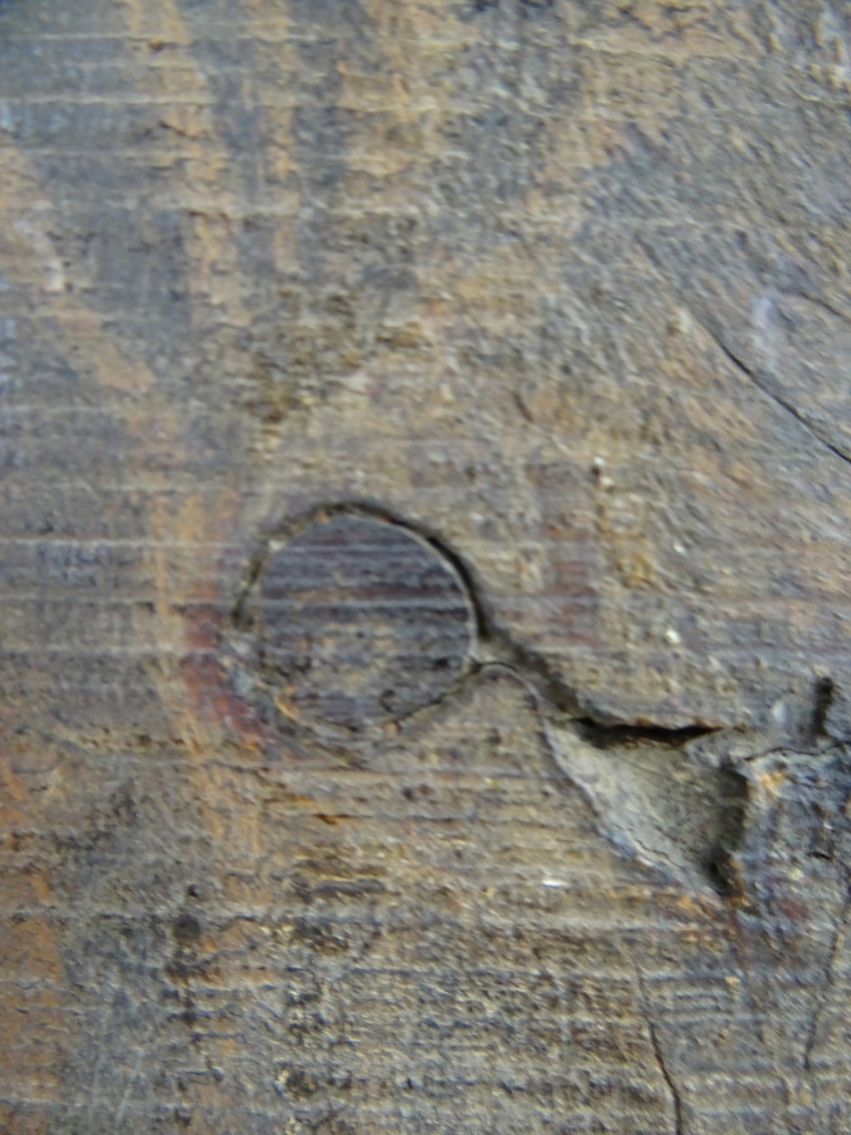Antiek houten Mariabeeld - Afbeelding 11