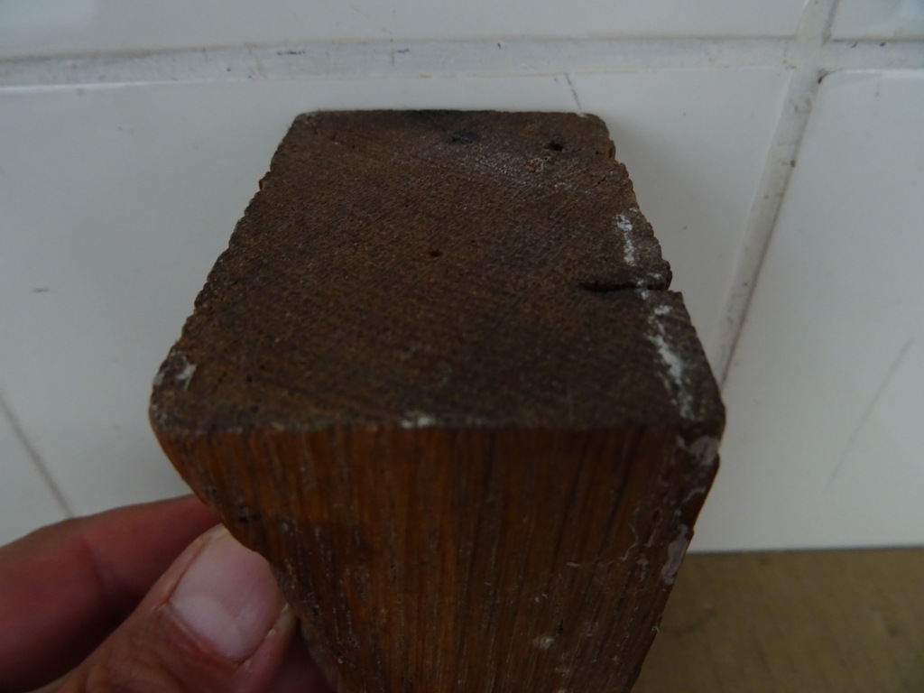 Antiek houten ornament saterkop - Afbeelding 3
