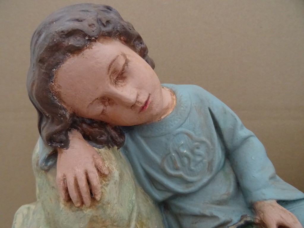 Antieke beelden Jezus en Johannes - Afbeelding 4