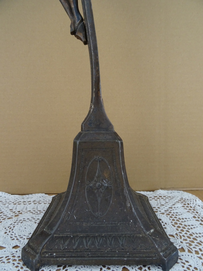 Antiek kruisbeeld 47 cm - Afbeelding 12