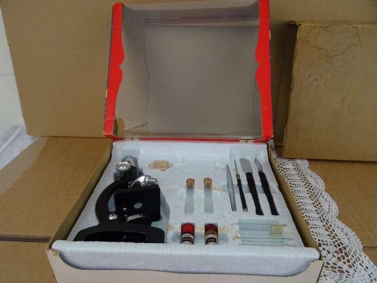 Vintage microscoop Vendorama 750 X