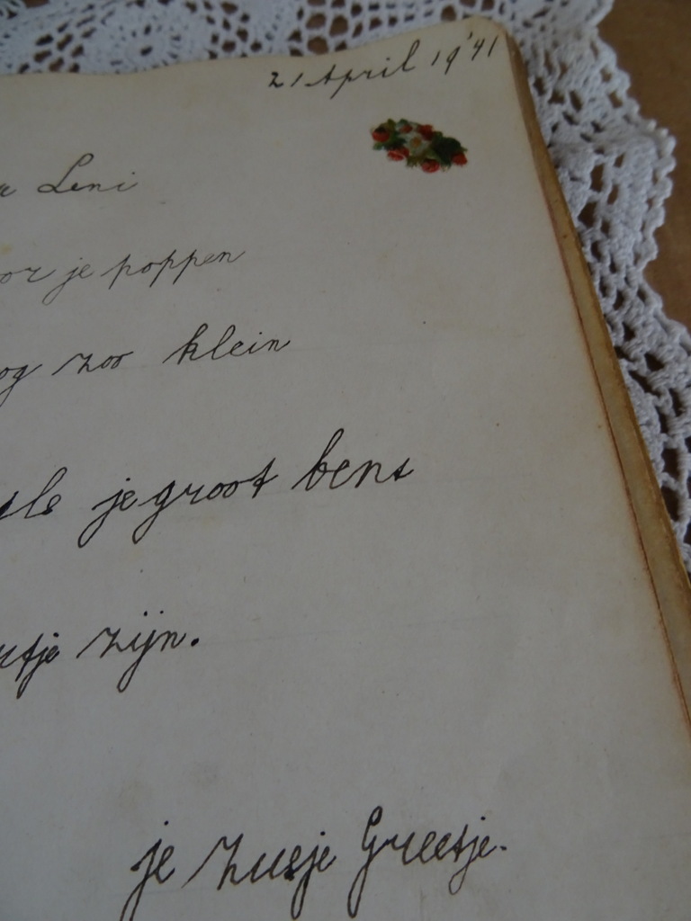 Antiek poesiealbum uit 1940 - Afbeelding 10