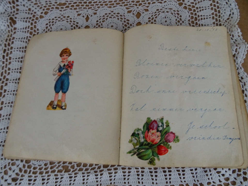 Antiek poesiealbum uit 1940 - Afbeelding 16