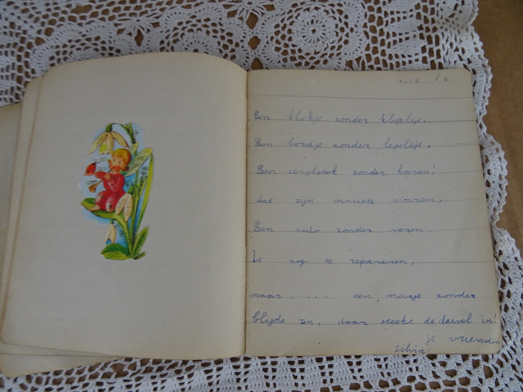 Antiek poesiealbum uit 1940 - Afbeelding 22