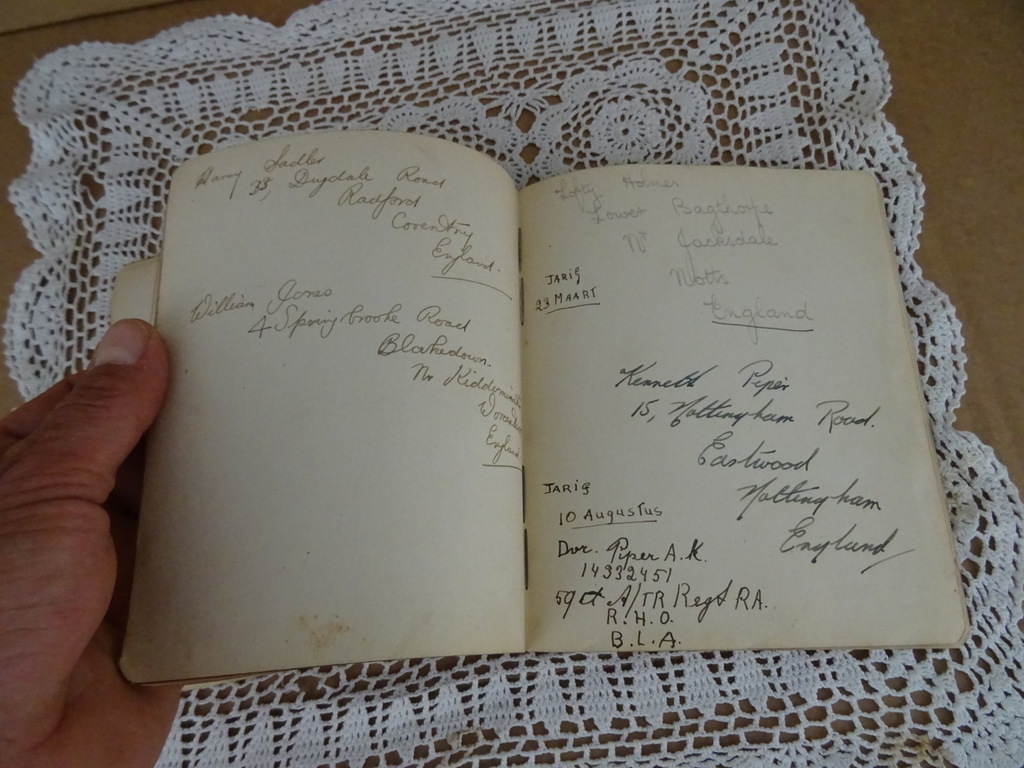 Antiek poesiealbum uit 1940 - Afbeelding 28