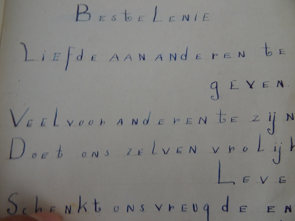 Antiek poesiealbum uit 1940 - Afbeelding 34