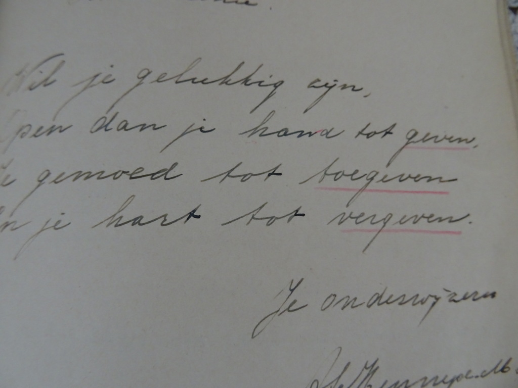 Antiek poesiealbum uit 1940 - Afbeelding 36