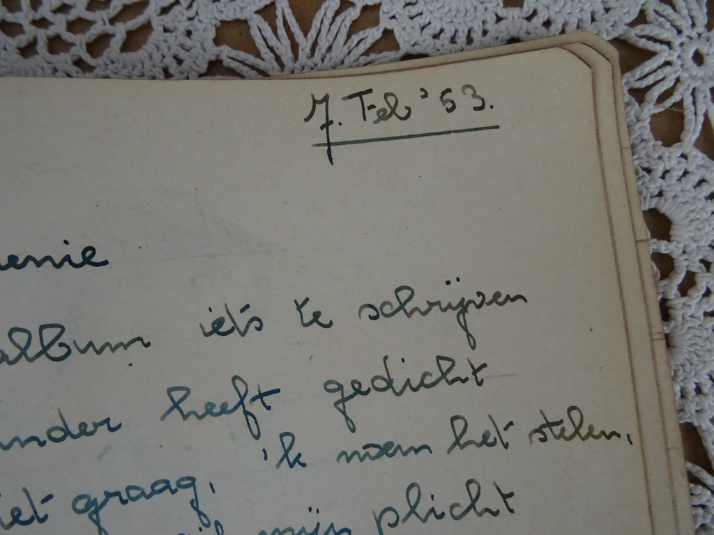 Antiek poesiealbum uit 1940 - Afbeelding 40